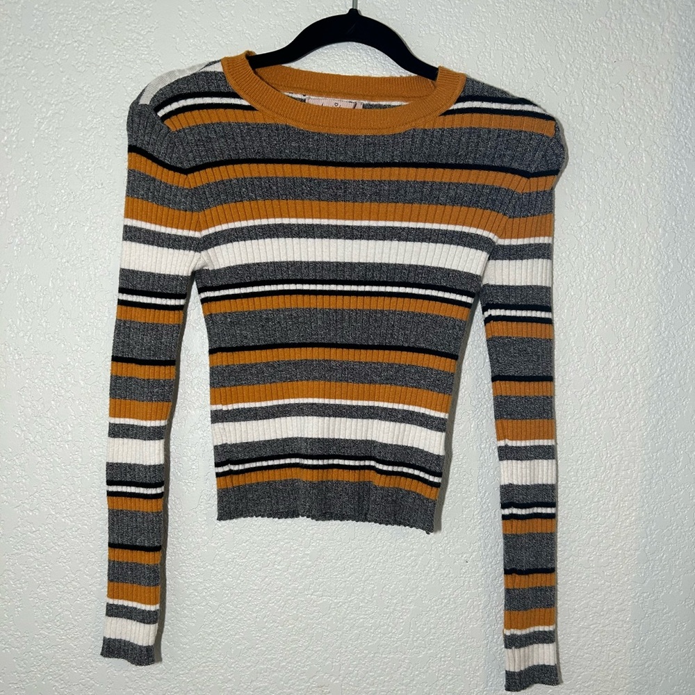 Size small love tree striped long sleeve gently used